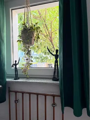 Grundriss der Unterkunft Art Boutique Budget Apartment im Hinterhof Menden Altstadt mit Klimaanlage