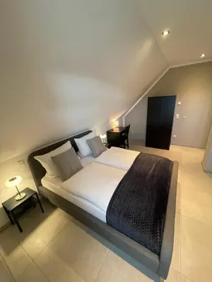Ein Bett oder Betten in einem Zimmer der Unterkunft Privatzimmer Steinmetz in Reken