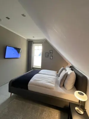 Ein Bett oder Betten in einem Zimmer der Unterkunft Privatzimmer Steinmetz in Reken
