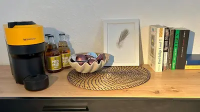 Kaffee-/Teezubehör in der Unterkunft Gemütliches Apartment