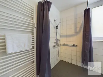 Ein Badezimmer in der Unterkunft Sonnenschein Appartement in Wuppertal