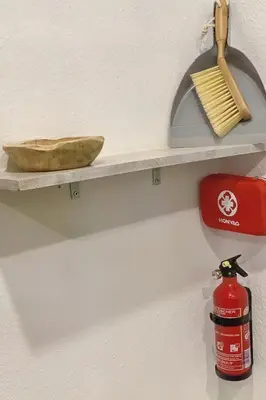 Grundriss der Unterkunft Ruhiges Naturparadies für 4 mit Küche Schreibtisch und Boxbett