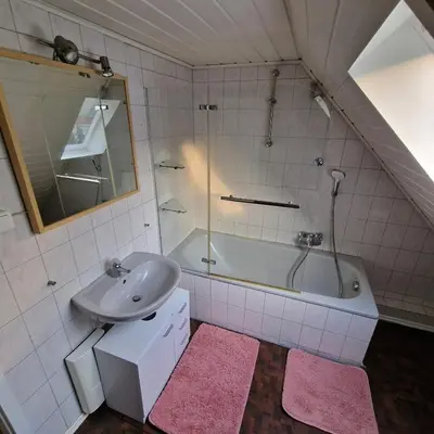 Ein Badezimmer in der Unterkunft Zuhause im Grünen