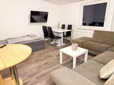 Grundriss der Unterkunft Monteurwohnung 4 Schlafzimmer