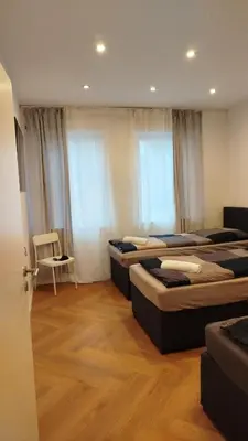 Grundriss der Unterkunft Monteurwohnung 4 Schlafzimmer