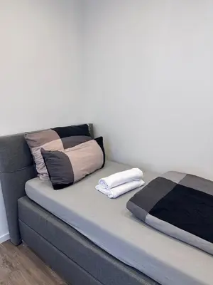 Grundriss der Unterkunft Monteurwohnung 4 Schlafzimmer