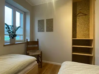 Ein Bett oder Betten in einem Zimmer der Unterkunft Ferienhaus Mein Stall