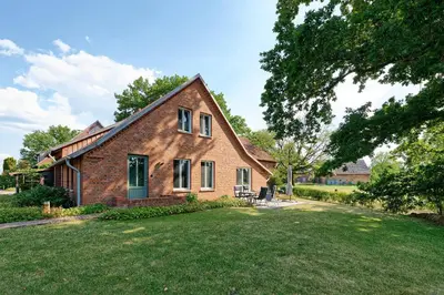 Ein Garten an der Unterkunft Ferienhaus Mein Stall