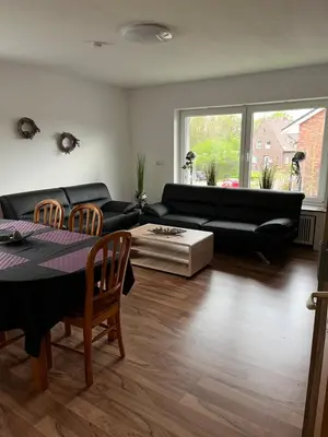 Ein Sitzbereich in der Unterkunft Apartment Geronimo