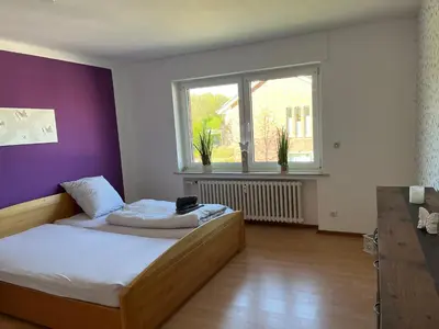 Ein Bett oder Betten in einem Zimmer der Unterkunft Apartment Geronimo