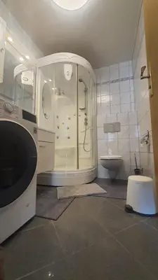 Ein Badezimmer in der Unterkunft Samad Wohnen