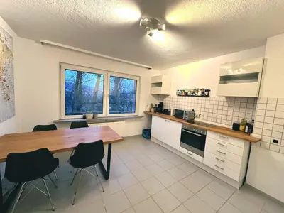 Küche/Küchenzeile in der Unterkunft Cozy Apartments in Wuppertal