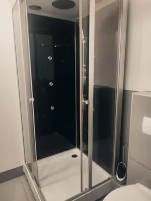 Ein Badezimmer in der Unterkunft City Apartments Essen