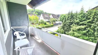 Ein Balkon oder eine Terrasse in der Unterkunft -CS24- 2 rooms apartment with balcony - HA05