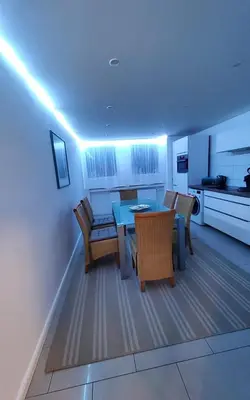 Ein Sitzbereich in der Unterkunft 3 Zimmer Wohnung - Keine Party Wohnung ! 6 Personen