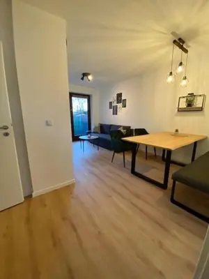 Ein Sitzbereich in der Unterkunft Voshaldsfeld27