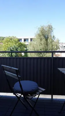Ein Balkon oder eine Terrasse in der Unterkunft Hotel Fewotal & Luxury 5 - nähe Messe Düsseldorf & Köln