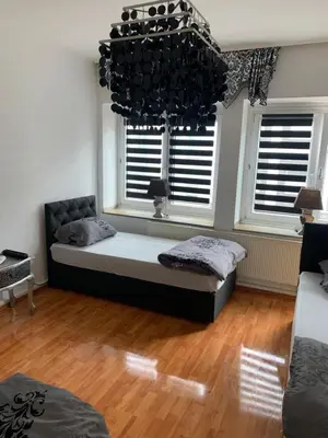 Ein Bett oder Betten in einem Zimmer der Unterkunft Unterkunft Mara