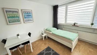 Grundriss der Unterkunft Monteur & Messezimmer Ratingen-Duesseldorf