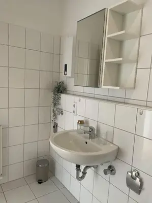 Ein Badezimmer in der Unterkunft Ruhig und zentral wohnen! MA3R