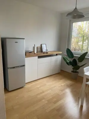 Küche/Küchenzeile in der Unterkunft Ruhig und zentral wohnen! MA3R