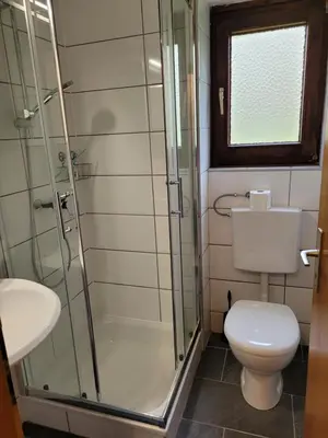 Ein Badezimmer in der Unterkunft City-Apartment Lüdenscheid