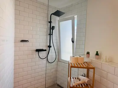 Ein Badezimmer in der Unterkunft Klassen Stay - Design Apartments - Zentral und 4km zur Messe