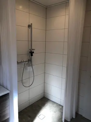 Ein Badezimmer in der Unterkunft Ferienwohnung Ostendorf