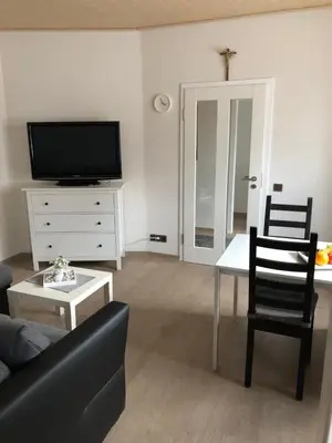 TV/Unterhaltungsangebot in der Unterkunft Ferienwohnung Ostendorf