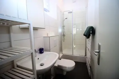 Ein Badezimmer in der Unterkunft Apartment with terrace in Wuppertal