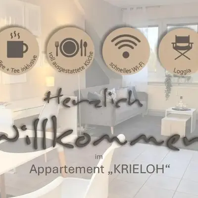 Modernes und ruhiges Appartement mit Loggia