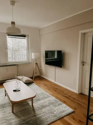 TV/Unterhaltungsangebot in der Unterkunft Zentrale 88qm mit Nähe zur Messe Essen! MA2L