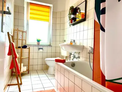 Ein Badezimmer in der Unterkunft Zuhause im Ruhrgebiet