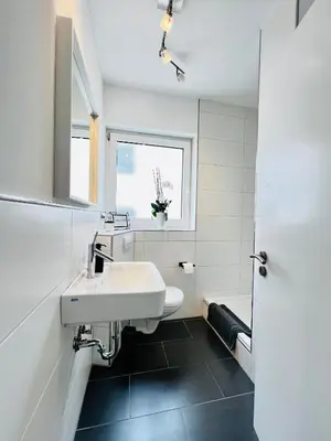Ein Badezimmer in der Unterkunft pottapartments - 2 BR - ideal für Familien oder Geschäftsreisende