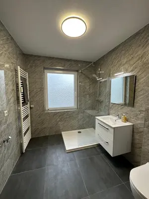Ein Badezimmer in der Unterkunft Oberhausen Apartments