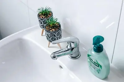 Ein Badezimmer in der Unterkunft Central-Living blue - Netflix - WiFi