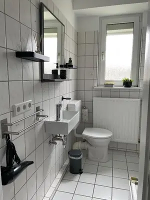 Ein Badezimmer in der Unterkunft SANO - Hagen- Ascheroth