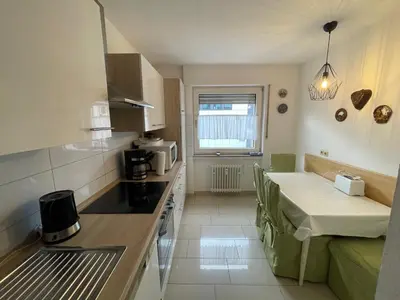 Küche/Küchenzeile in der Unterkunft Relax Center Suite