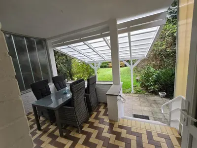 Ein Garten an der Unterkunft HR Haus unter den Linden