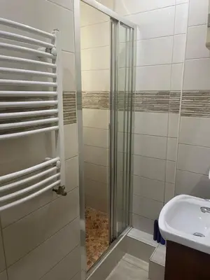 Ein Badezimmer in der Unterkunft Nähe SG-Ohligs BHF FeWo
