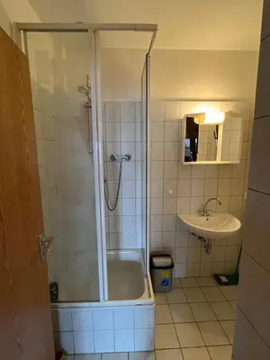 Ein Badezimmer in der Unterkunft Apartment Essen
